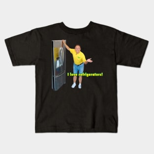 I love refrigerators Meme Kids T-Shirt